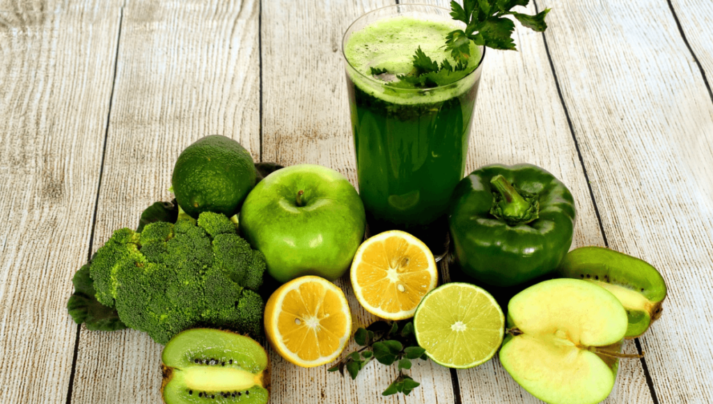 Green detox smoothie recipe