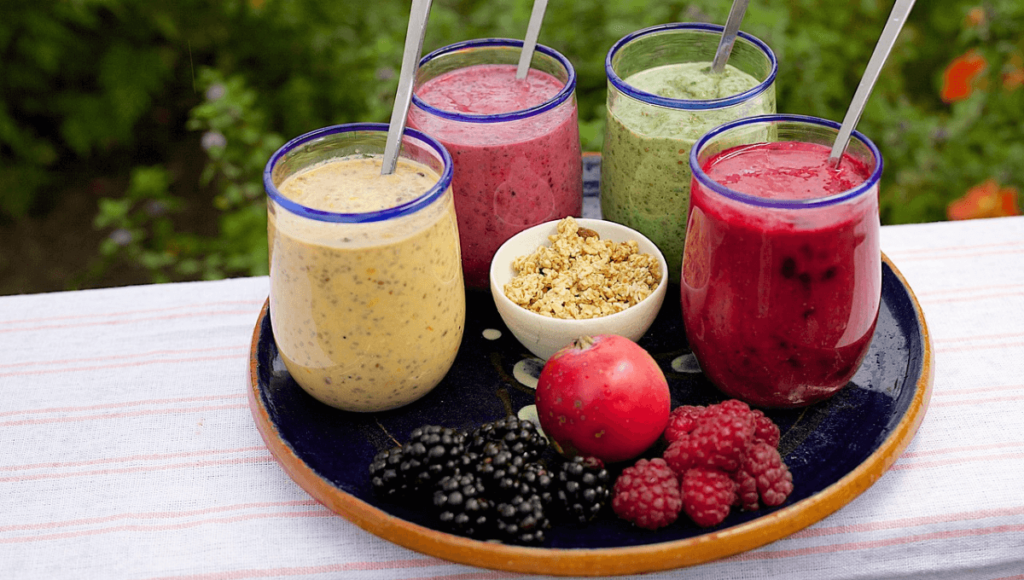 Antioxidant berry smoothie recipe