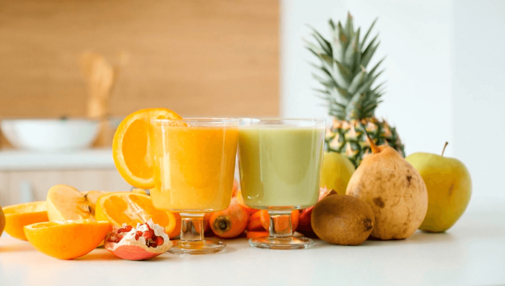 Orange fruit smoothie recipe