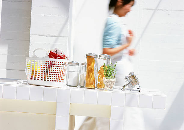 how to organize small kitchen counter guide