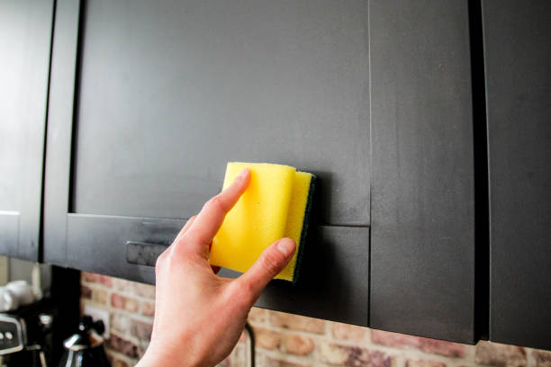 how to clean matte black cabinets guide