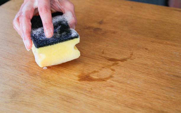 how to clean oil stains from wooden cabinets tips