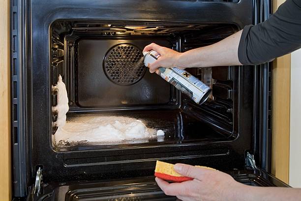 how to clean oven oil stain guide